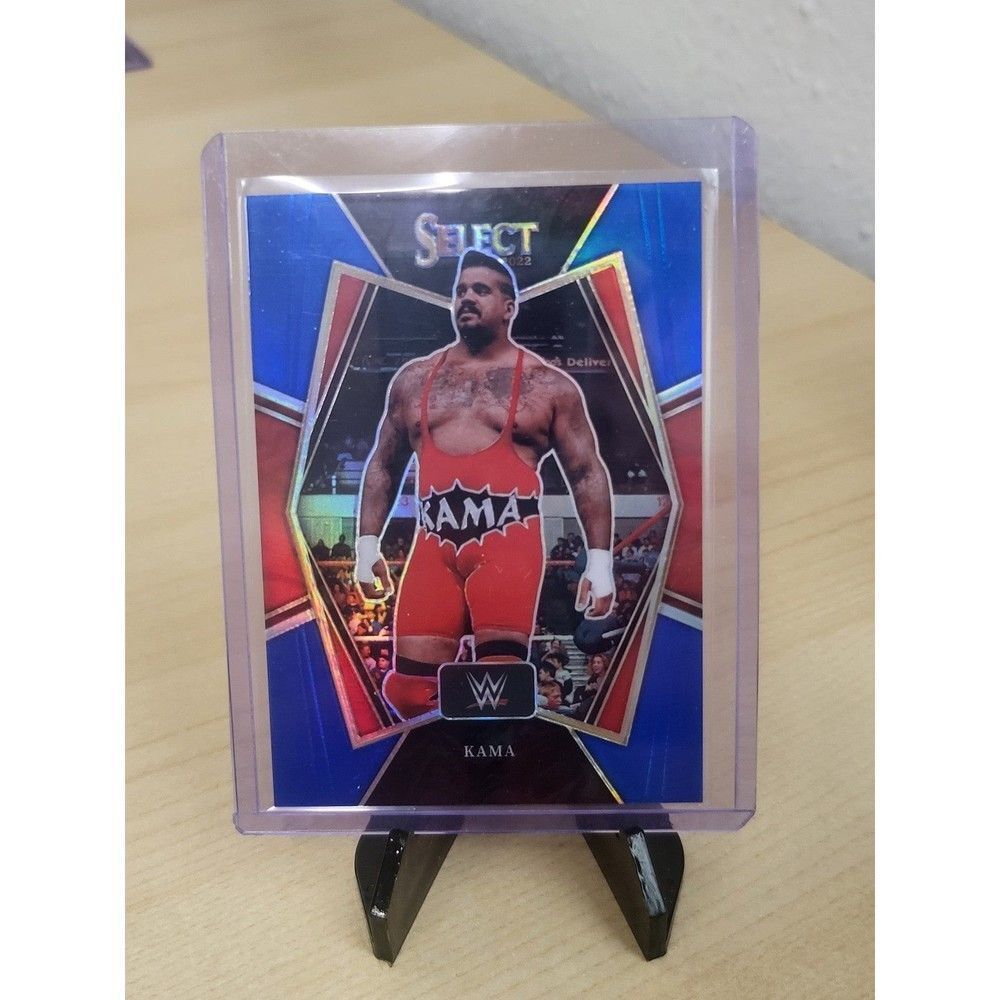 2022 Panini Select WWE Kama Blue Prizm /199